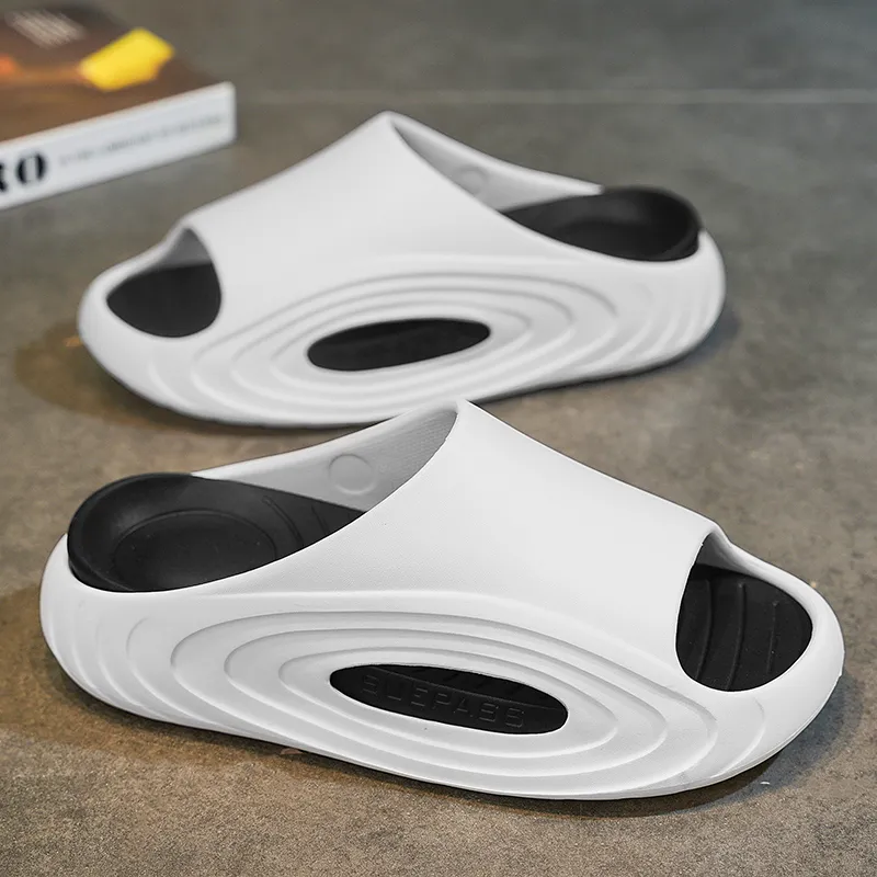 Budding Bear EVA Quiet Slip Resistant Odor Resistant Abrasion Resistant Slide Slippers Men's-6