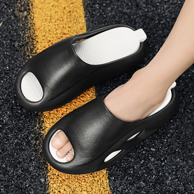 Budding Bear Quiet Slip Resistant Odor Resistant Abrasion Resistant Slide Slippers Men's-11