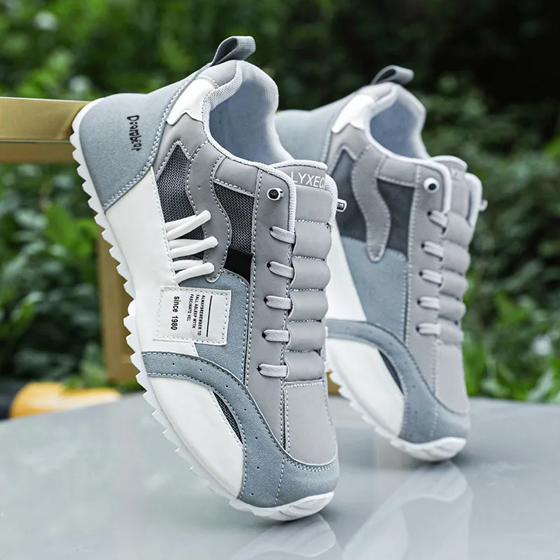 Budding Bear Anti-Slip And Wear-Resistant Lightweight Height Increasing Low-Top Casual Shoes Men's-26