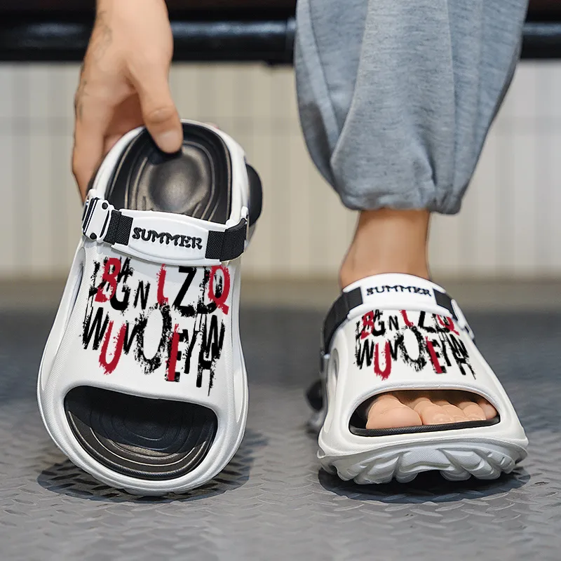 Budding Bear Beach Sandals Unisex-3
