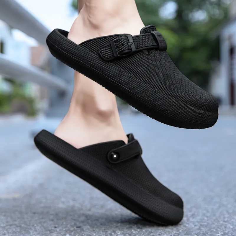 Budding Bear EVA Slip Resistant Massage Wrap toe Slippers Unisex-14