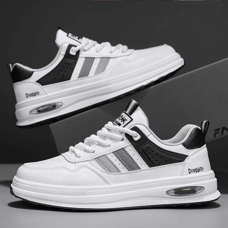 Budding Bear Anti-Slip Wear-Resistant Lightweight Breathable Low-Top Skateboard Shoes Men's-14