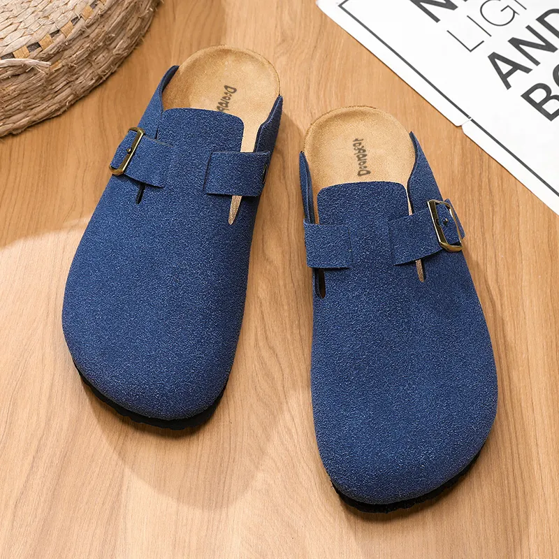 Budding Bear Quiet Odor Resistant Abrasion Resistant Slip Resistant Antibacterial Massage Closed Toe Slippers Unisex-27