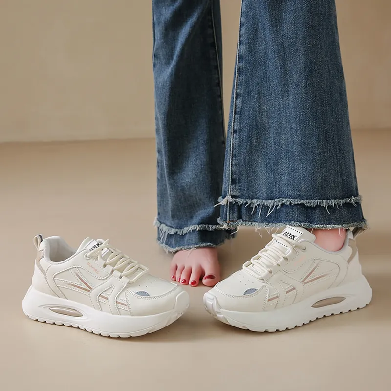 Budding Bear Slip Resistant, Abrasion Resistant, Lightweight, Rebound Low Top Casual Shoes Women's Box-4