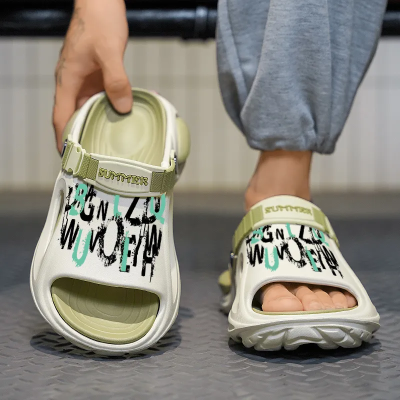 Budding Bear Beach Sandals Unisex-13