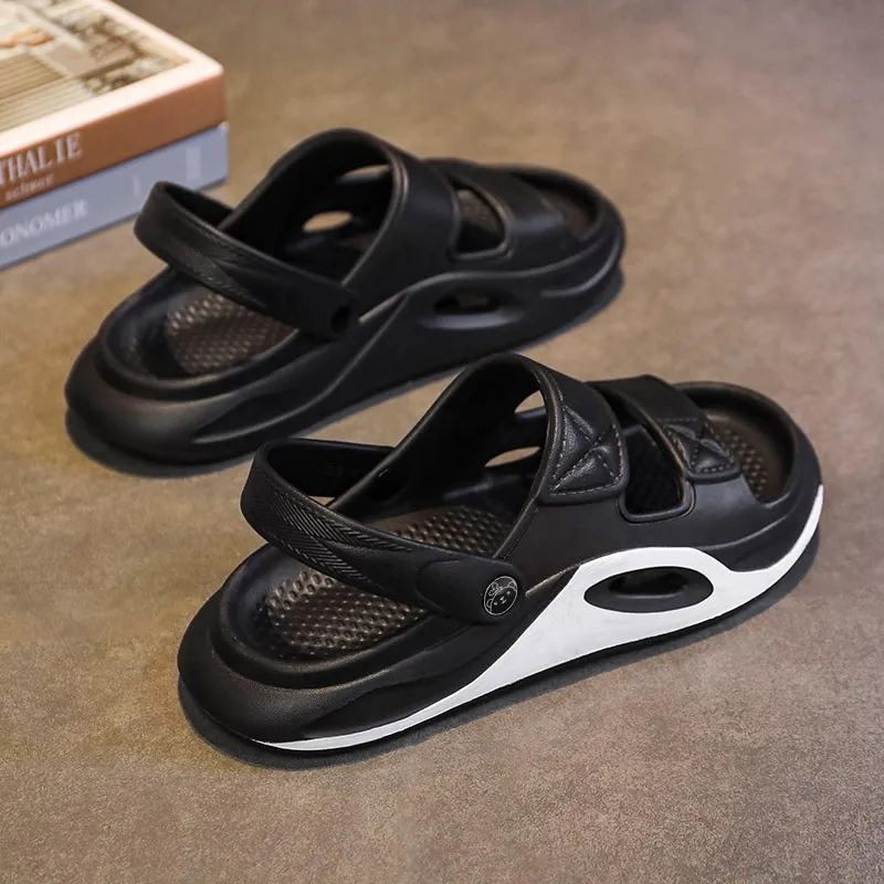 Budding Bear EVA Quiet Slip Resistant Odor Resistant Abrasion Resistant Slide Slippers Men's-4