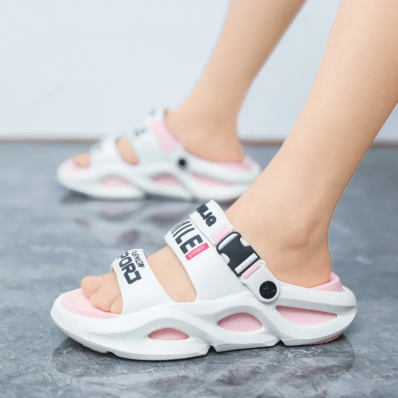 Budding Bear EVA Cut Out Slip Resistant Quick Dry Slide Slippers Unisex-39