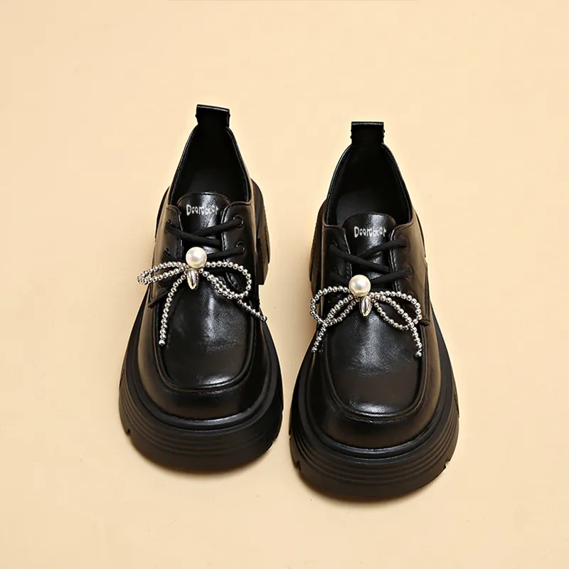 Budding Bear Casual Single Shoes 4.5cm Women's-4