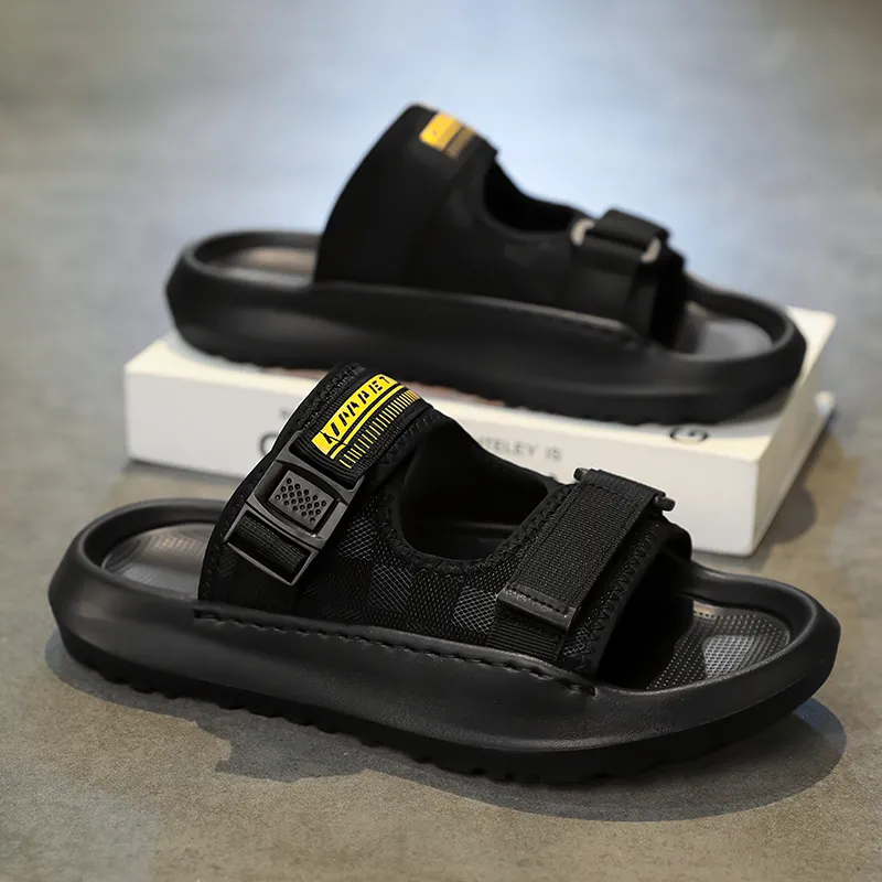 Budding Bear Slide Slippers Men's-1