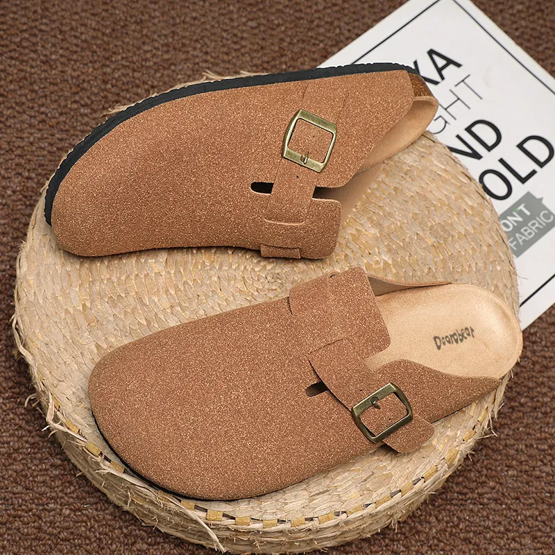 Budding Bear Quiet Odor Resistant Abrasion Resistant Slip Resistant Antibacterial Massage Closed Toe Slippers Unisex-3