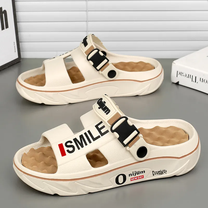 Budding Bear Beach Sandals Unisex-5
