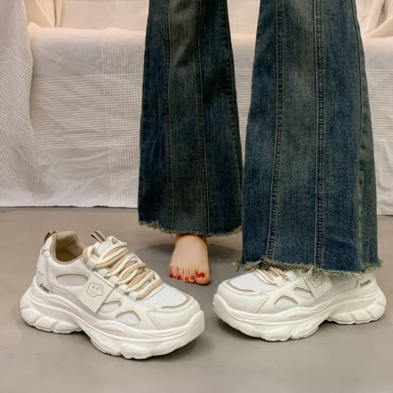 Budding Bear Low-Top Chunky Sneakers Women's-21