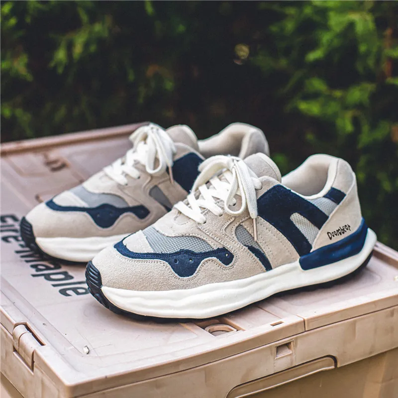 Budding Bear Slip Resistant, Abrasion Resistant, Lightweight, Height Increasing Low Top Casual Shoes Men's Box-24