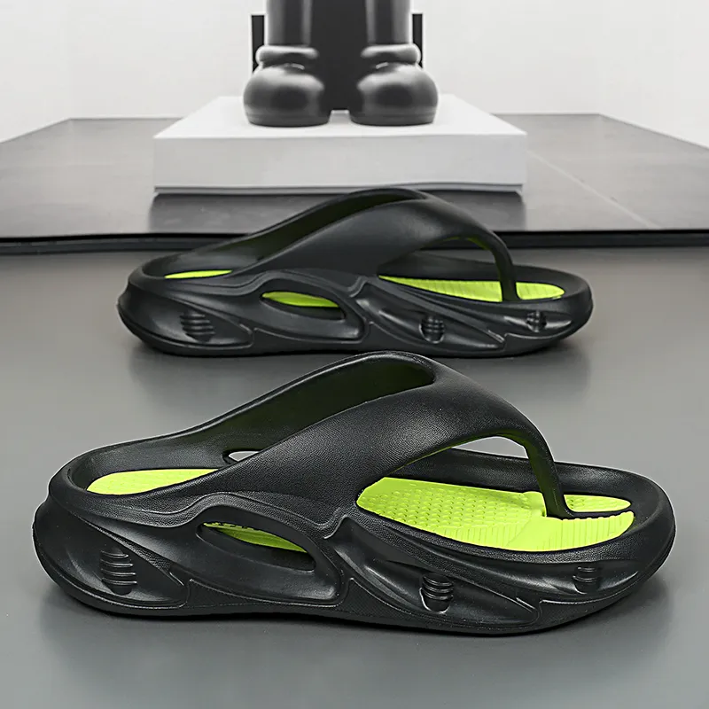 Budding Bear EVA Quiet Odor Resistant Abrasion Resistant Slip Resistant Flip Flops Unisex-4