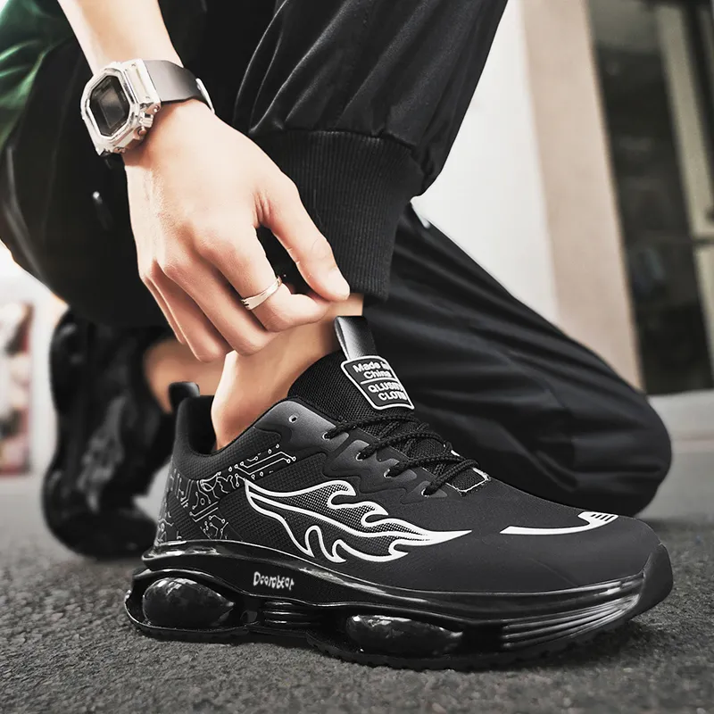Budding Bear Anti Slip And Wear Resistant Height Increasing Low Top Casual Shoes Men's-11