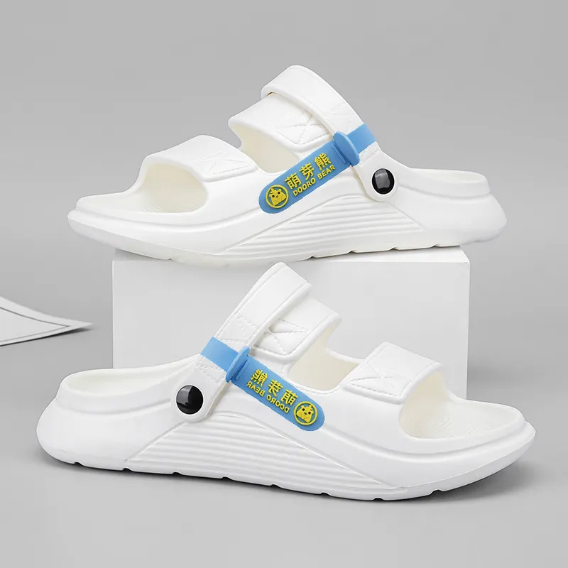 Budding Bear Cut-Out Slip-Resistant Odor-Resistant Slide Slippers Unisex-26