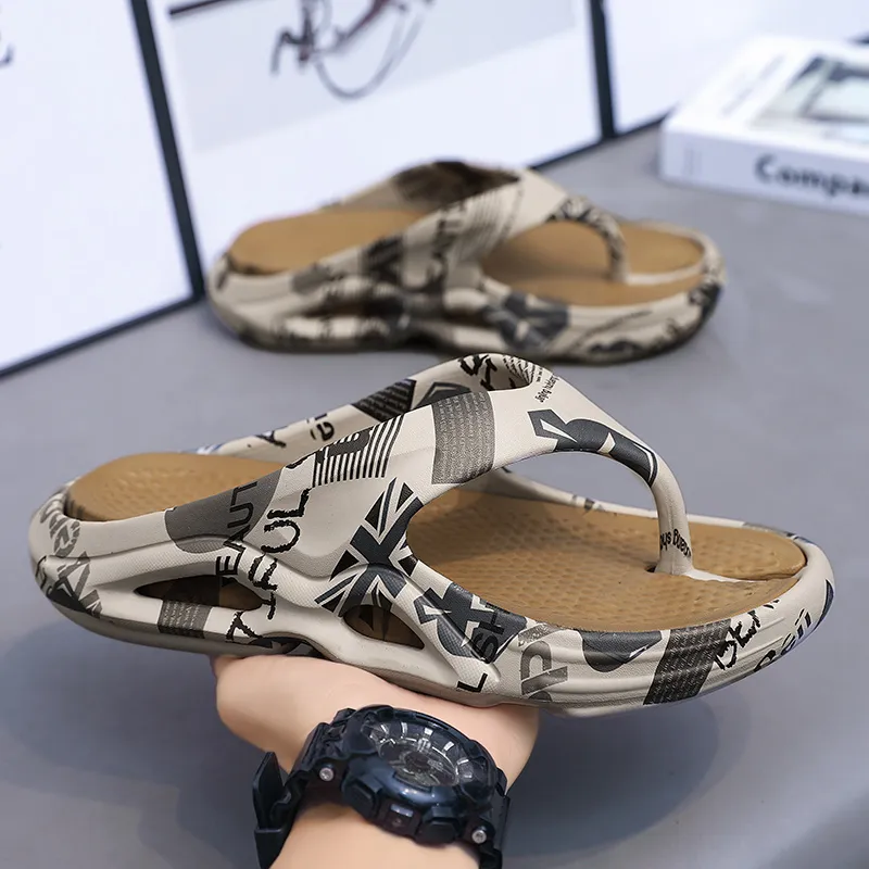 Budding Bear Flip Flops Men-7