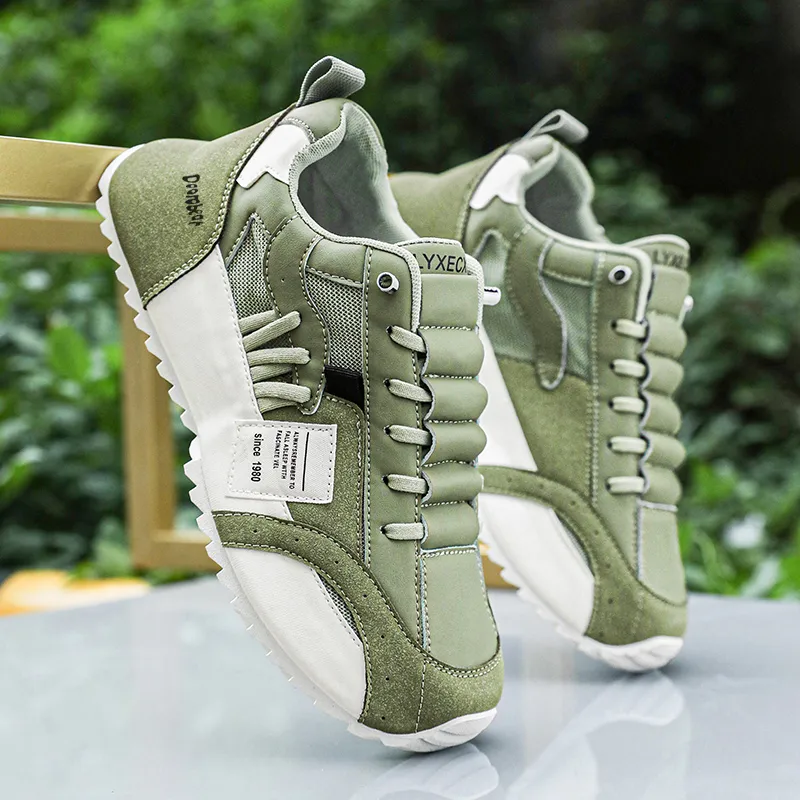 Budding Bear Anti-Slip And Wear-Resistant Lightweight Height Increasing Low-Top Casual Shoes Men's-20