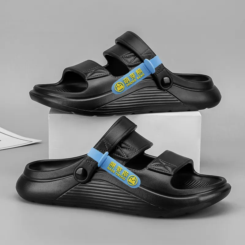 Budding Bear Cut-Out Slip-Resistant Odor-Resistant Slide Slippers Unisex-50