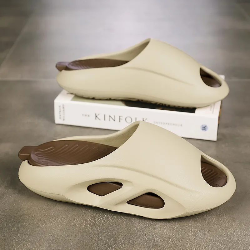 Budding Bear Quiet Slip Resistant Odor Resistant Abrasion Resistant Slide Slippers Men's-18