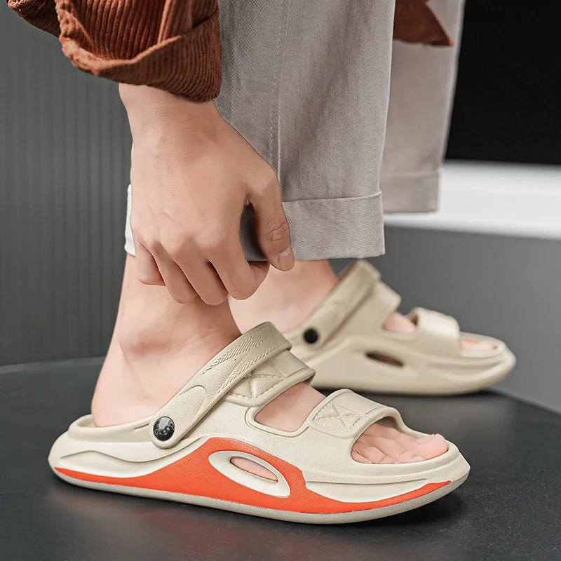 Budding Bear EVA Quiet Slip Resistant Odor Resistant Abrasion Resistant Slide Slippers Men's-13