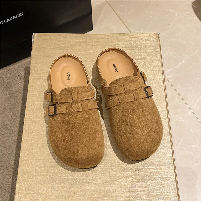 Budding Bear Quiet Abrasion Resistant Closed Toe Slippers Women's-1