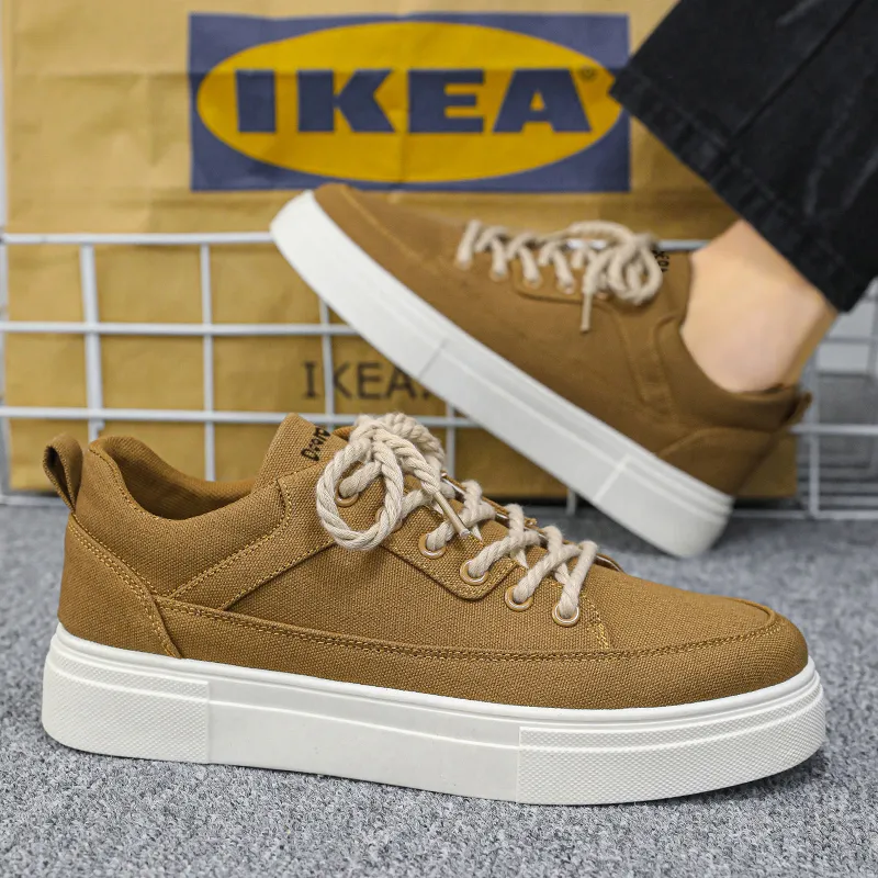 Budding Bear Low Top Canvas Shoes Men's-4