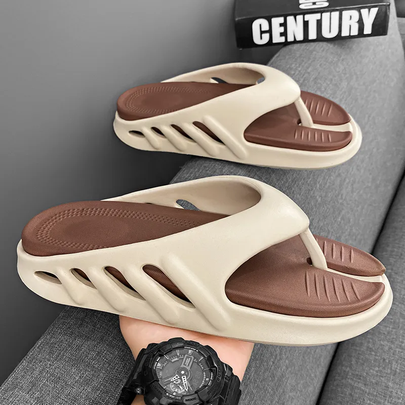 Budding Bear EVA Quiet Odor Resistant Abrasion Resistant Slip Resistant Flip Flops Men's-11