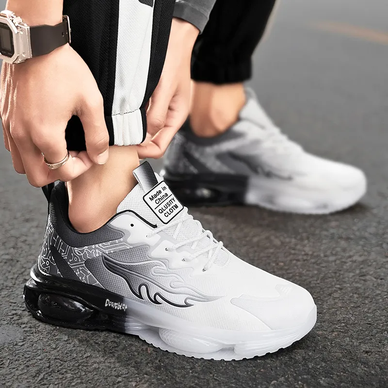 Budding Bear Anti Slip And Wear Resistant Height Increasing Low Top Casual Shoes Men's-32