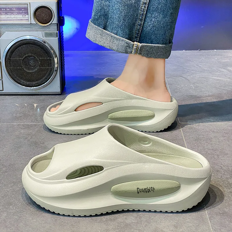 Budding Bear EVA Cut Out Quiet Slip Resistant Massage Cushioning Slide Slippers Unisex-18