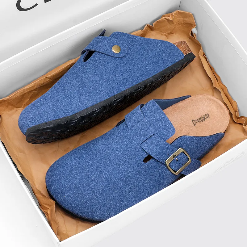 Budding Bear Quiet Odor Resistant Abrasion Resistant Slip Resistant Antibacterial Massage Closed Toe Slippers Unisex-29