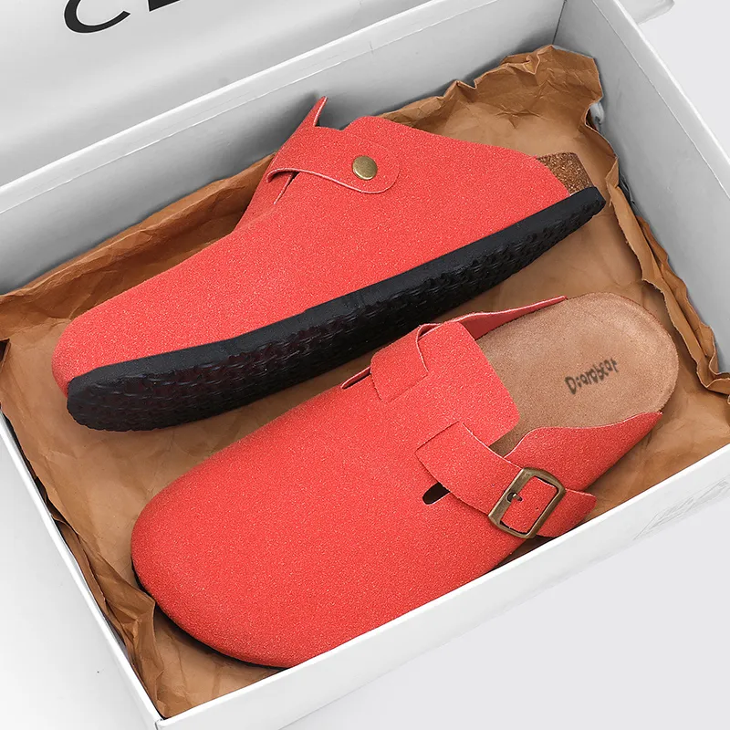 Budding Bear Quiet Odor Resistant Abrasion Resistant Slip Resistant Antibacterial Massage Closed Toe Slippers Unisex-19