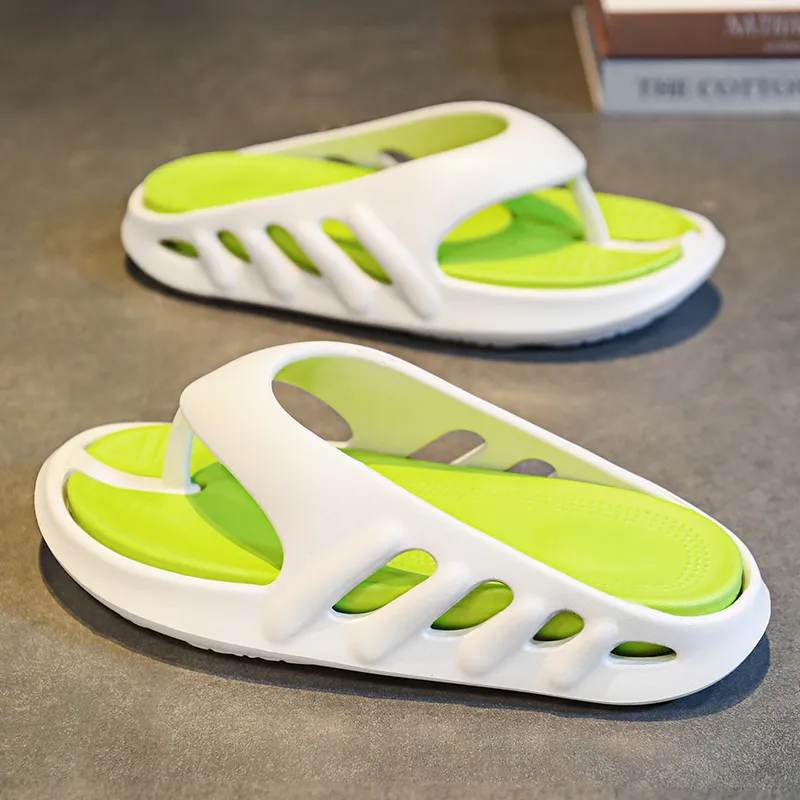 Budding Bear EVA Quiet Odor Resistant Abrasion Resistant Slip Resistant Flip Flops Men's-6