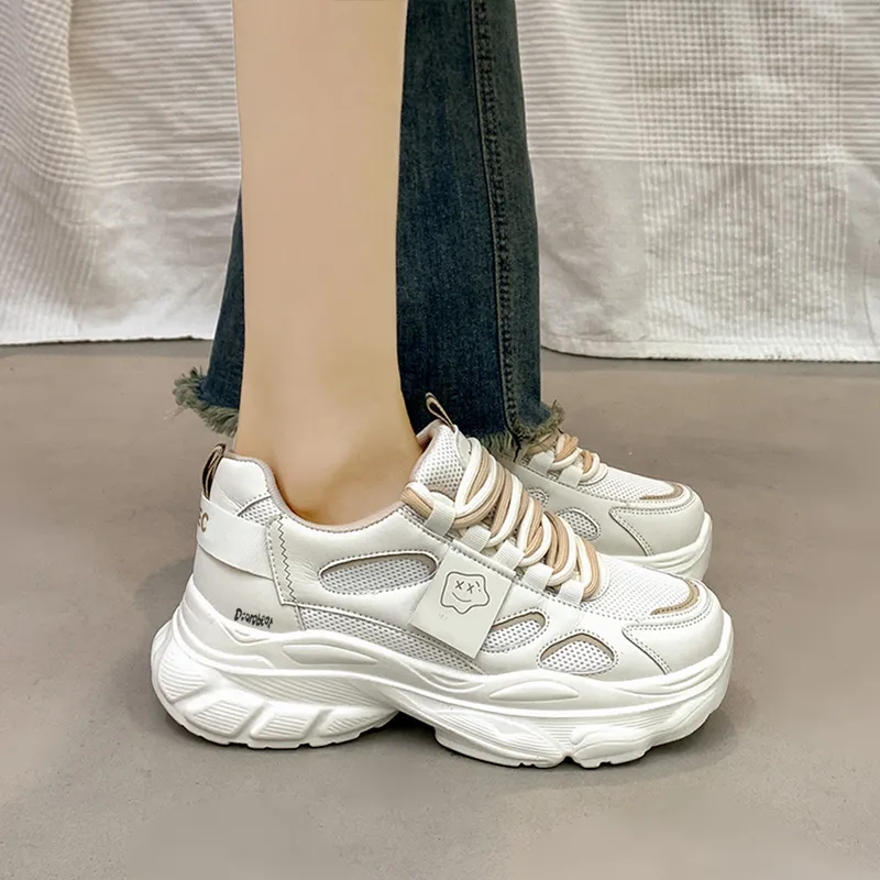 Budding Bear Low-Top Chunky Sneakers Women's-10
