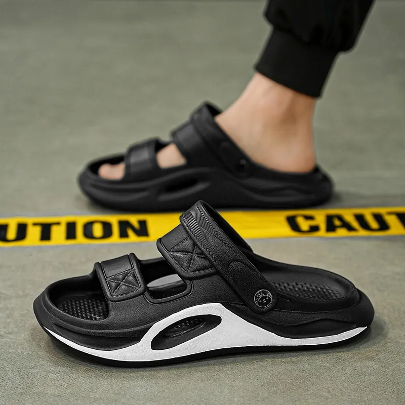 Budding Bear EVA Quiet Slip Resistant Odor Resistant Abrasion Resistant Slide Slippers Men's-2