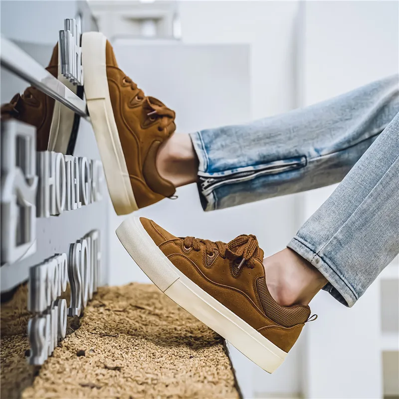 Budding Bear Low Top Skateboard Shoes Men's-3