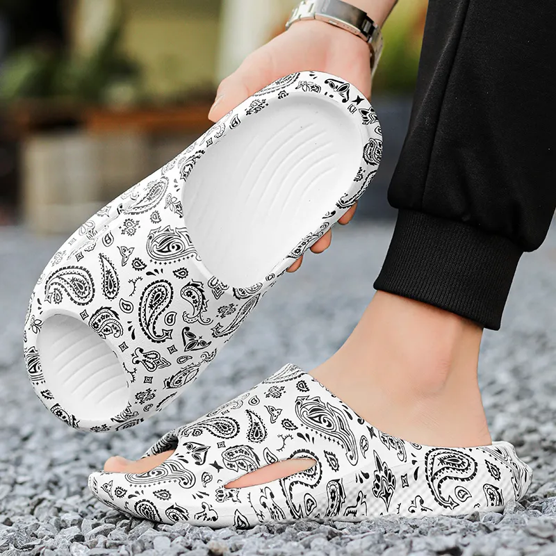 Budding Bear EVA Quiet Slip Resistant Odor Resistant Abrasion Resistant Slide Slippers Men's-9
