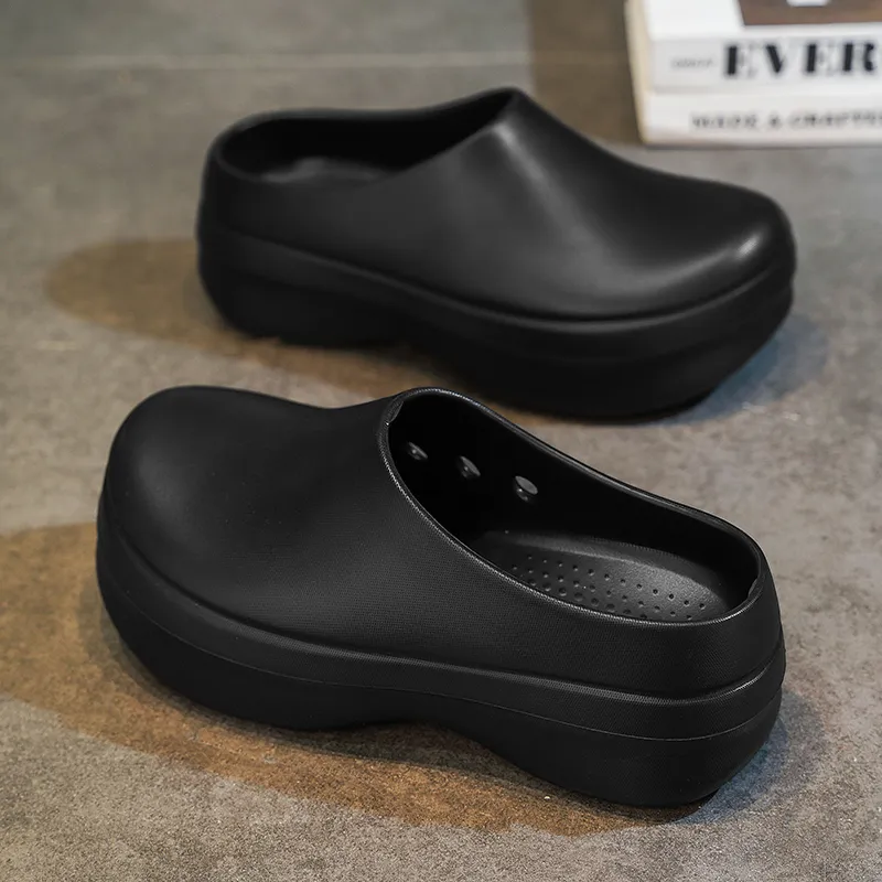 Budding Bear EVA Quiet Odor Resistant Abrasion Resistant Slip Resistant Closed Toe Slippers Unisex-7