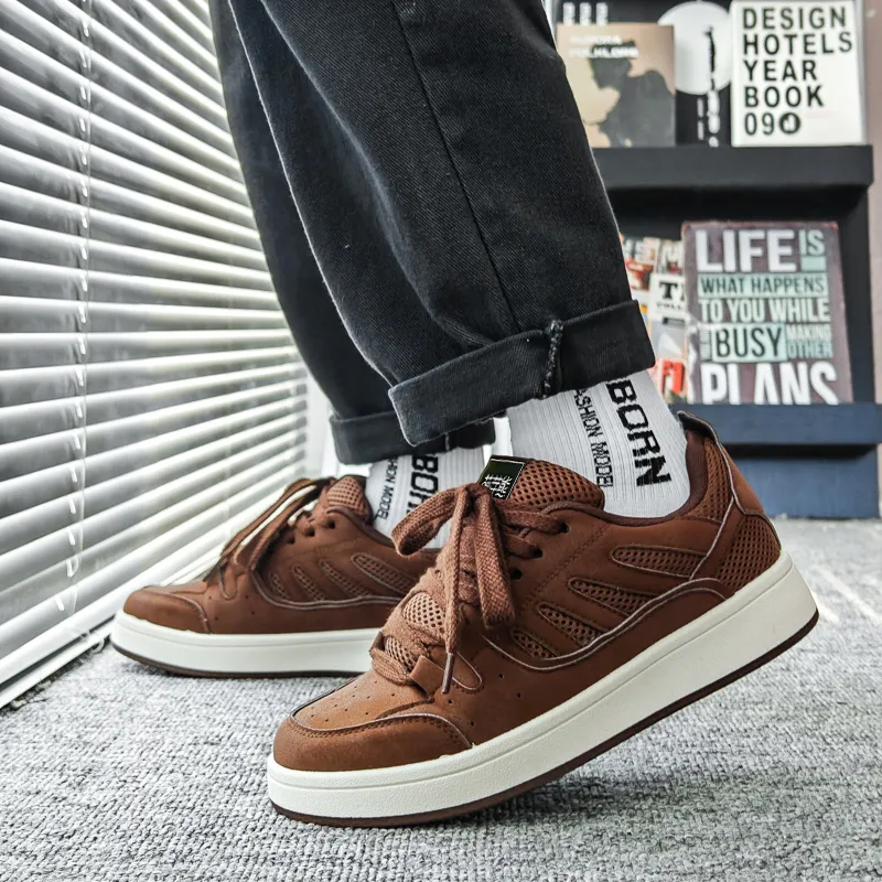 Budding Bear Low Top Skateboard Shoes Men's-23