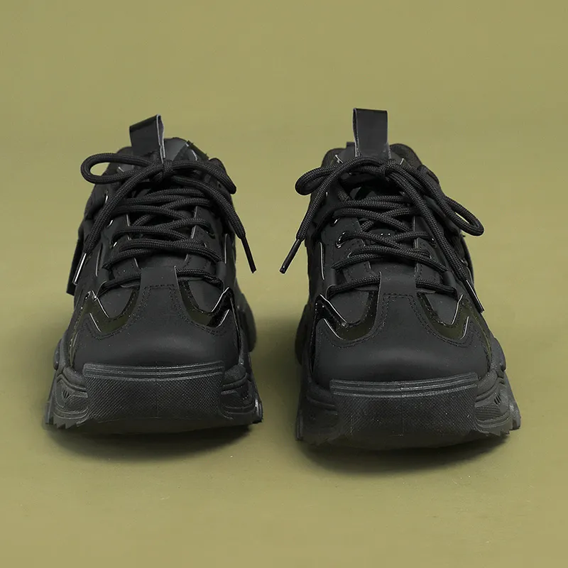 Budding Bear Anti-Slip And Wear-Resistant Lightweight Height Increasing Low-Top Chunky Sneakers Women's-29