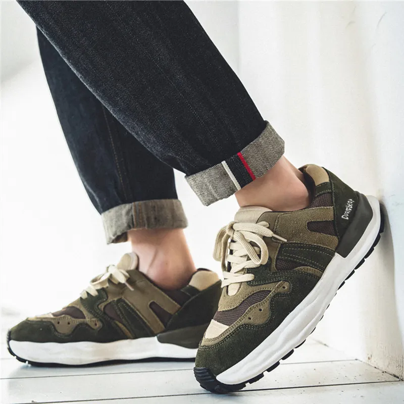 Budding Bear Slip Resistant, Abrasion Resistant, Lightweight, Height Increasing Low Top Casual Shoes Men's Box-3