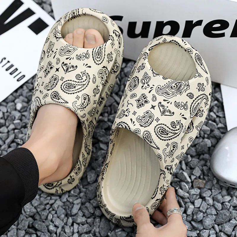 Budding Bear EVA Quiet Slip Resistant Odor Resistant Abrasion Resistant Slide Slippers Men's-13