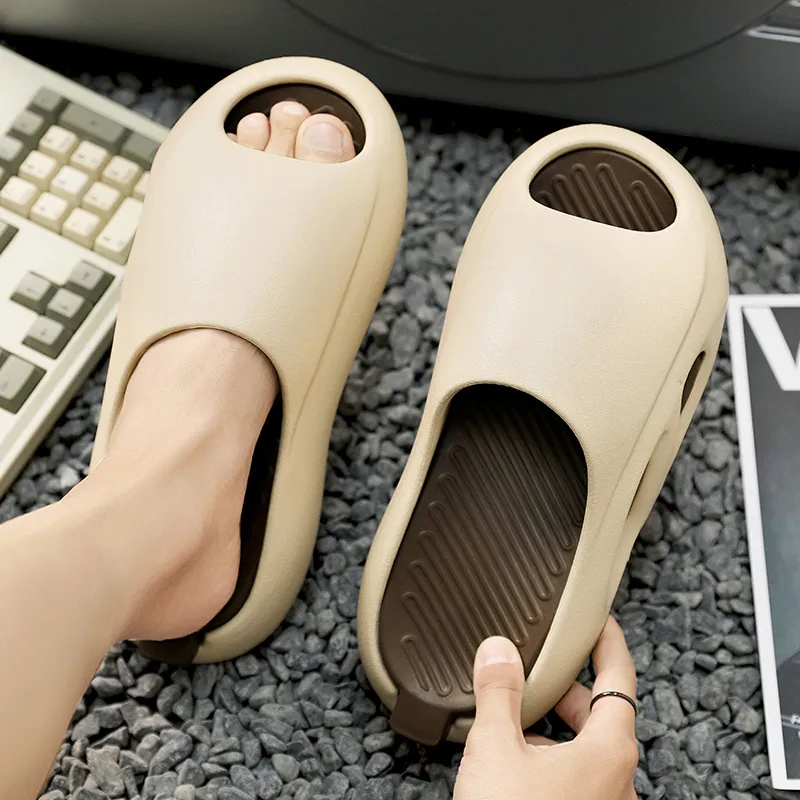 Budding Bear Quiet Slip Resistant Odor Resistant Abrasion Resistant Slide Slippers Men's-17