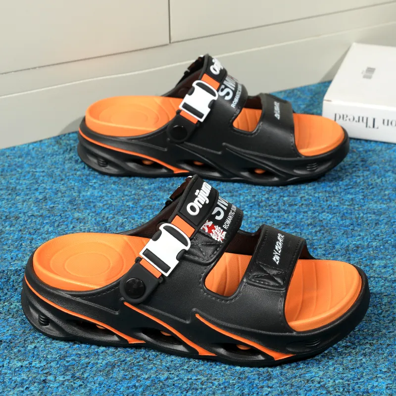 Budding Bear Beach Sandals Unisex-2