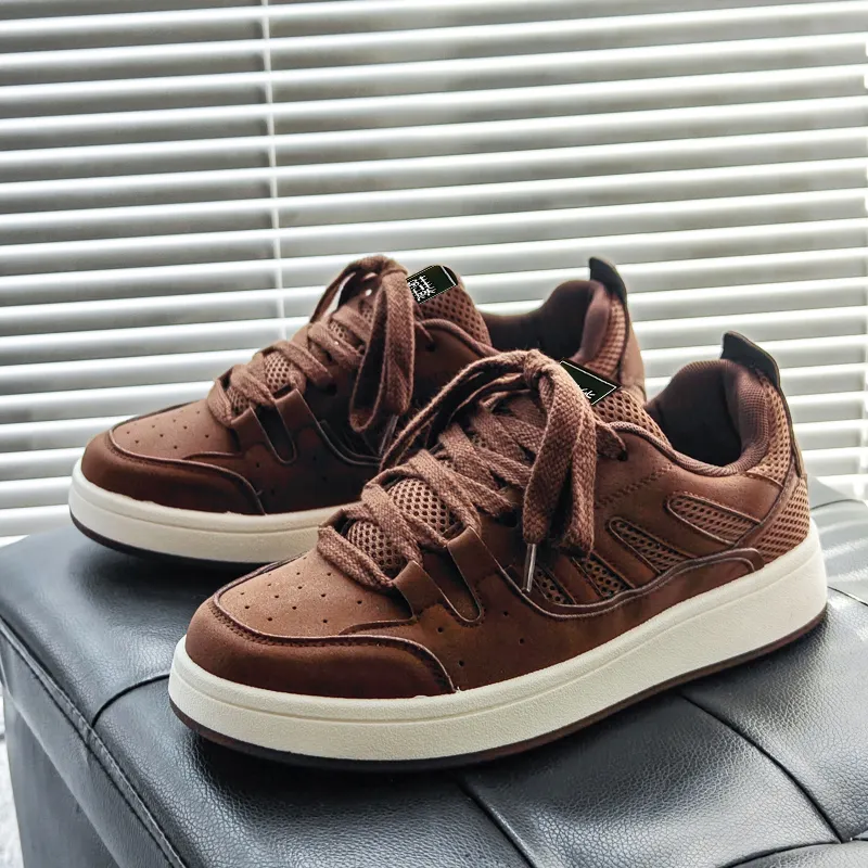 Budding Bear Low Top Skateboard Shoes Men's-20