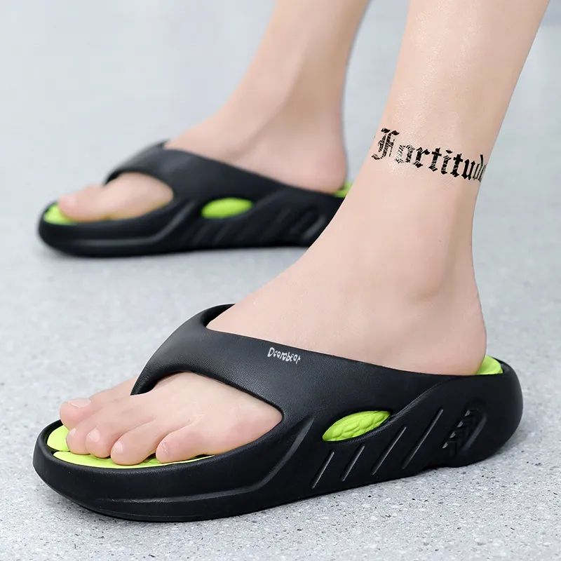 Budding Bear EVA Abrasion Resistant Slip Resistant Flip Flops Unisex-8
