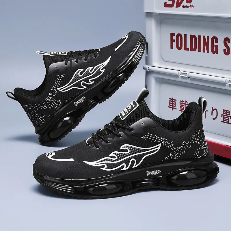Budding Bear Anti Slip And Wear Resistant Height Increasing Low Top Casual Shoes Men's-25