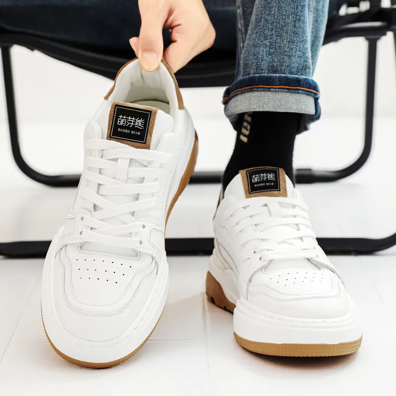 Budding Bear Slip Resistant, Abrasion Resistant, Breathable Low Top Skateboard Shoes Men's-2
