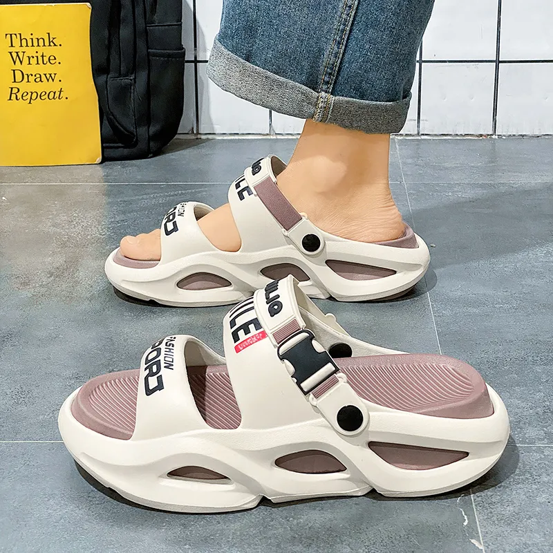 Budding Bear EVA Cut Out Slip Resistant Quick Dry Slide Slippers Unisex-18
