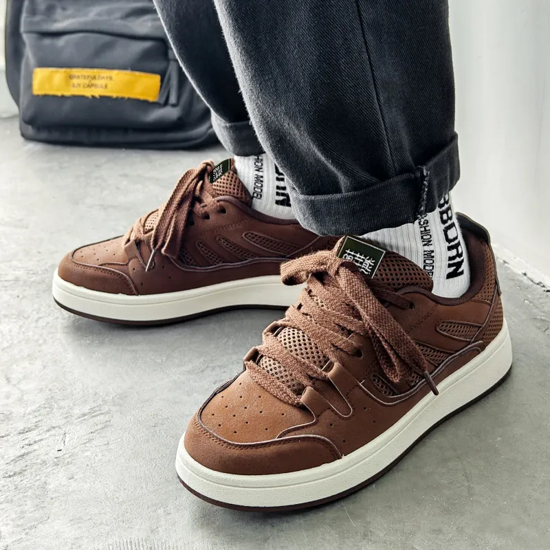 Budding Bear Low Top Skateboard Shoes Men's-22
